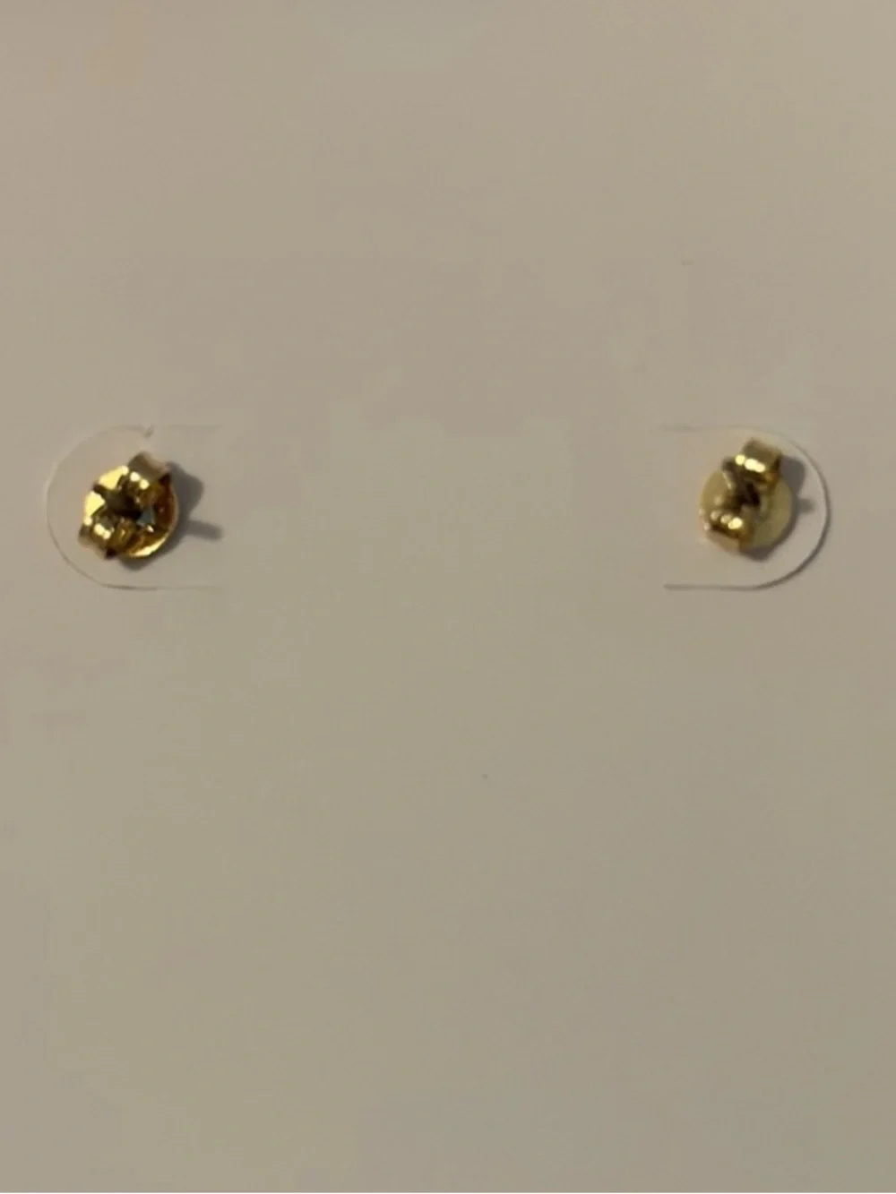 COACH Pink Crystal Heart Drop Earrings - Gold Tone - Picture 4 of 5